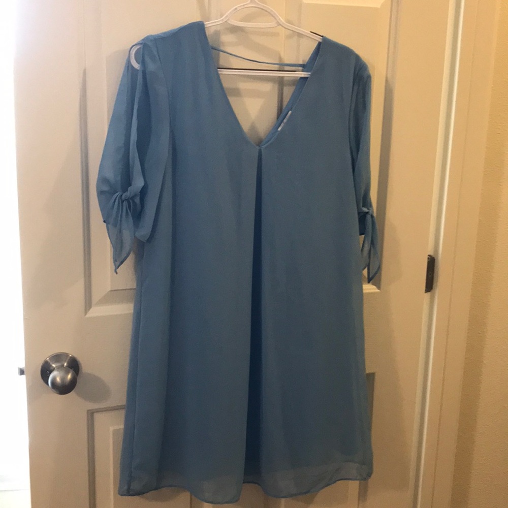 Perfect little blue dress for any occasion